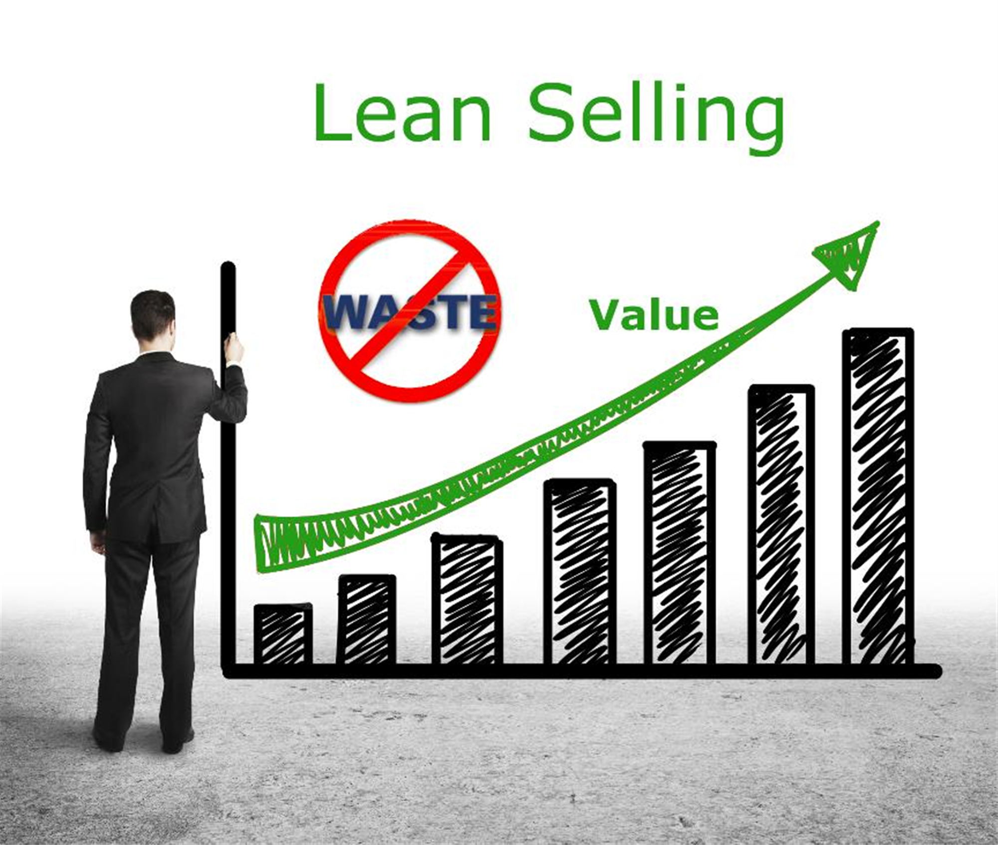 Lean Selling - rising-value