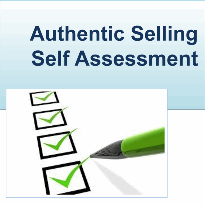 Authentic Selling Self Assessment