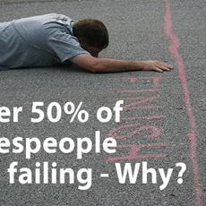 "Why are 60% of your salespeople failing?" discussion with Tony J. Hughes